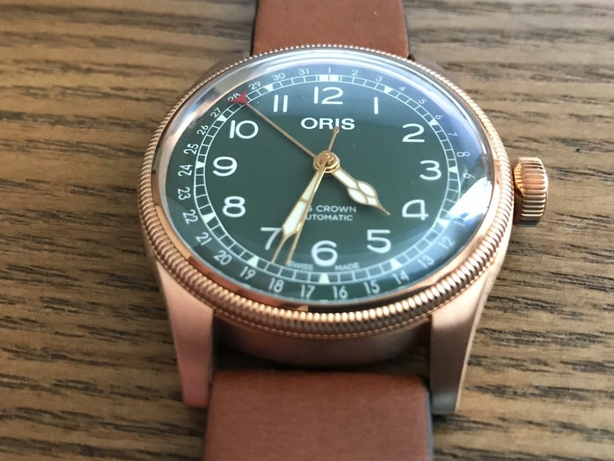 oris big crown bronze 40mm