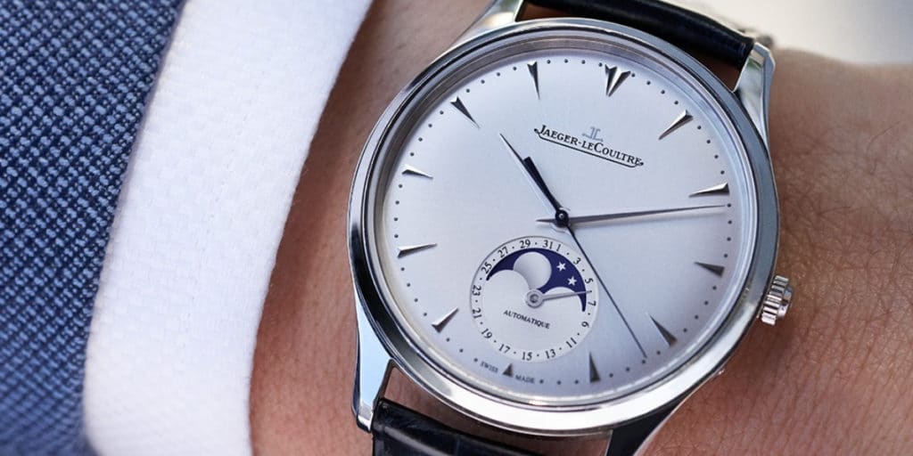 Jaeger Lecoultre Master Ultra Thin Moon On The Wrist