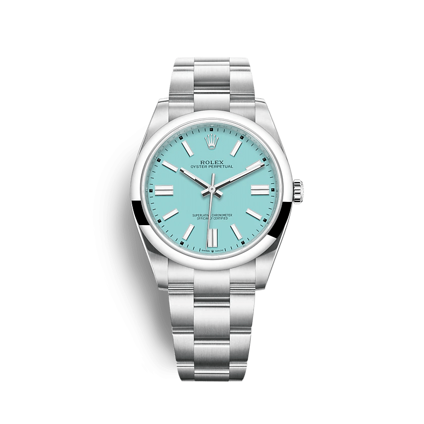 Rolex Oyster Perpetual 41mm Tiffany Dial 124300