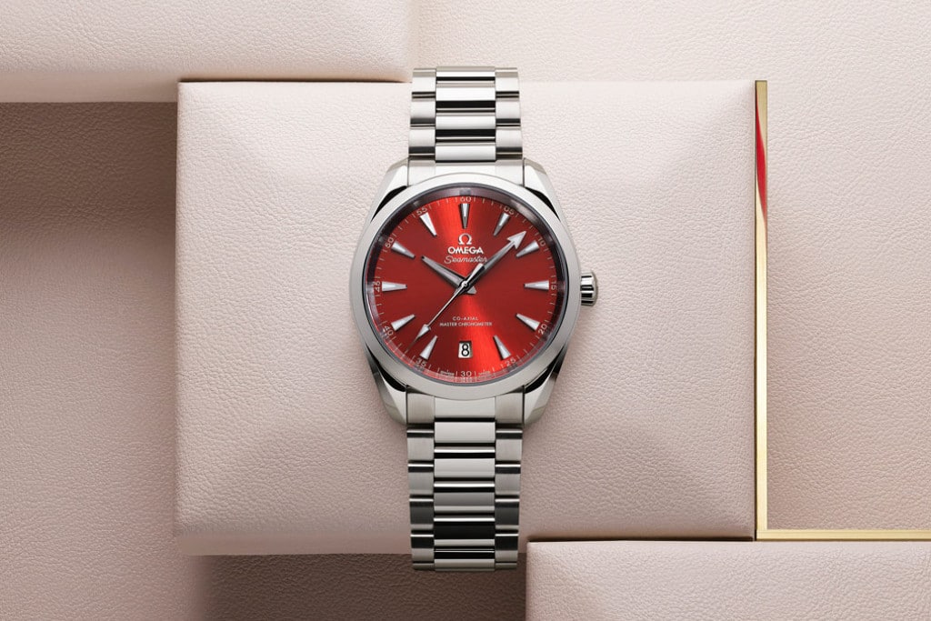 Red 2022 Omega Aqua Terra