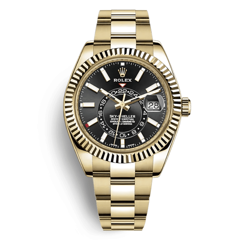 Mens Gold Rolex Sky Dweller 326938