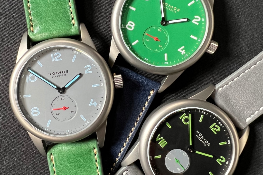 Limited Edition Nomos Brinkers Watches