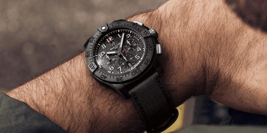 Breitling B01 Chronograph 44 Night Mission - New 2023 Breitling Watch
