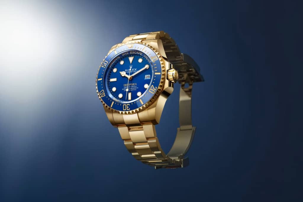 Rolex Deepsea - 2024 New Rolex Watch - Gold Watch & Blue BezelDial