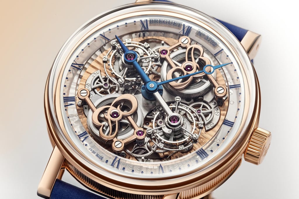 Breguet Classique Double Tourbillon ‘Quai de l’Horloge’ Ref. 5345 Dial