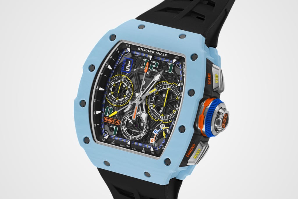 Richard Mille RM 65-01 Blue case