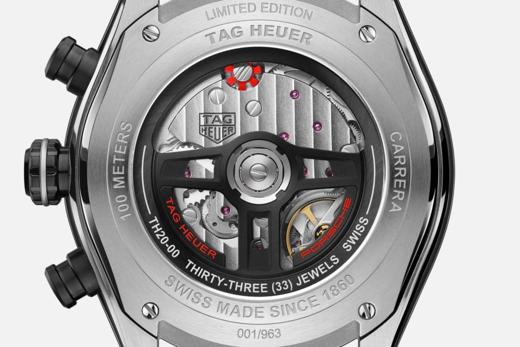 Tag Heuer Carrera Chronograph x Porsche 963 Movement