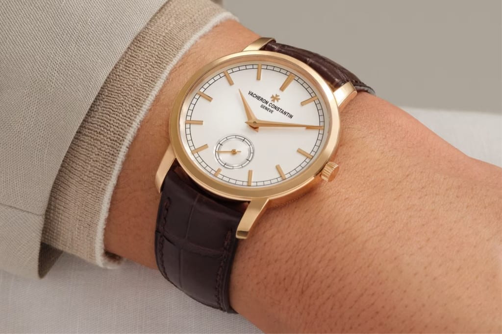 Vacheron Constantin Traditionelle Manual-Winding Pink Gold Luxury Dress Watch